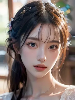 未来·山水：国画的高清魅力与生板栗的去皮艺术
