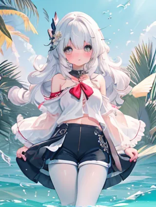 女模特写真与装修材料：家居美学的双重奏